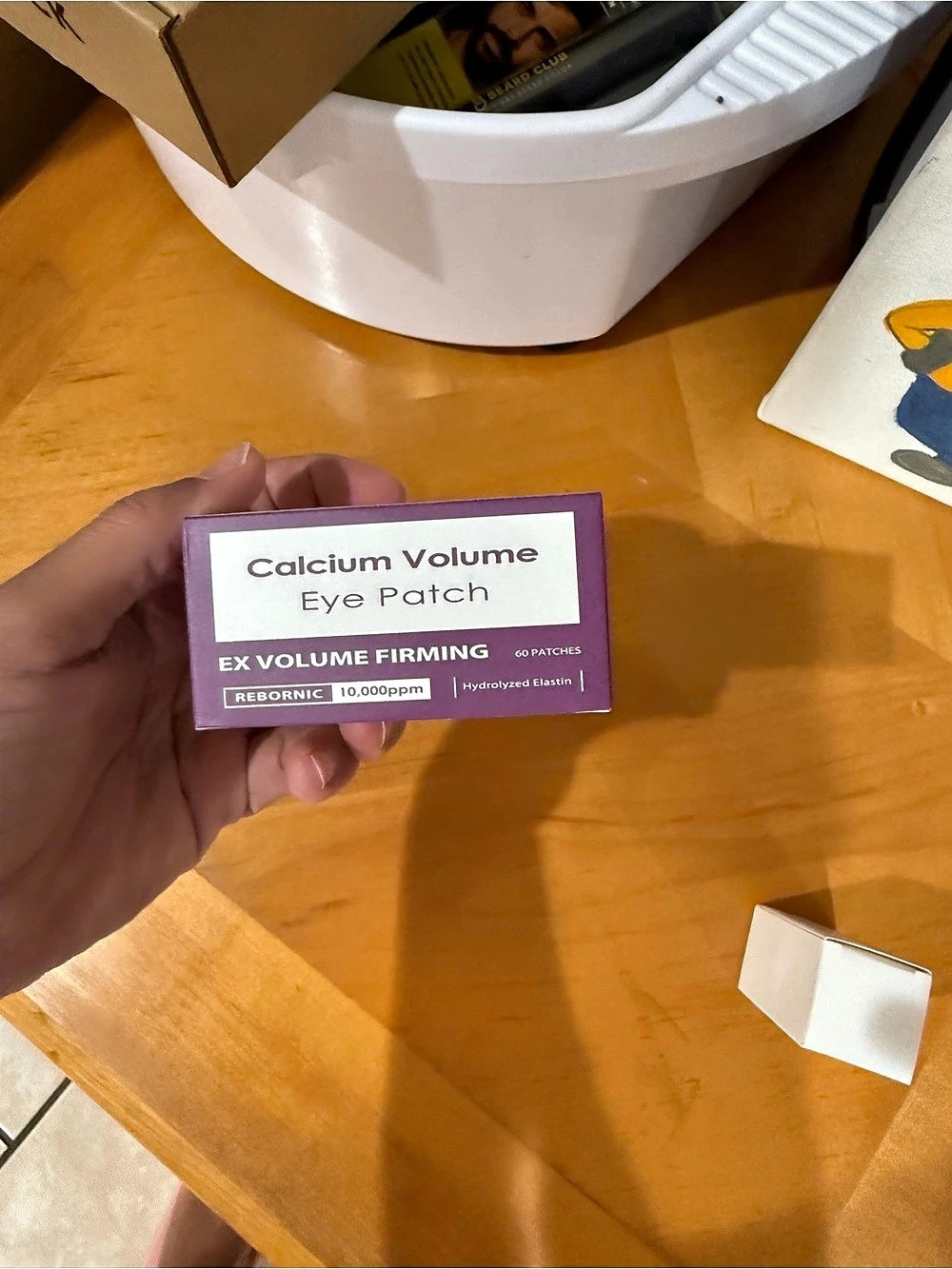 Dr. Melaxin Cemenrete Calcium Volume Eye Patch Purple